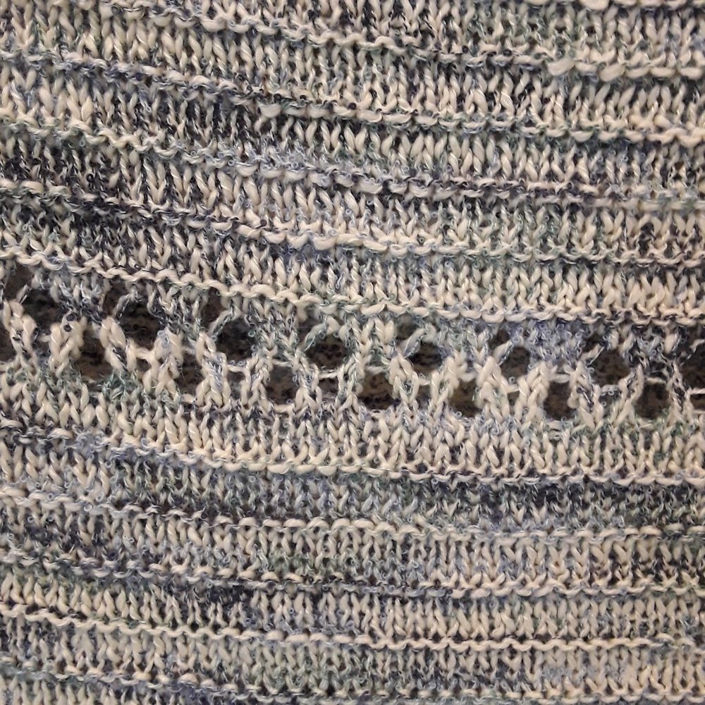 Like New INC blue grey sweater - Picture 3 of 8
